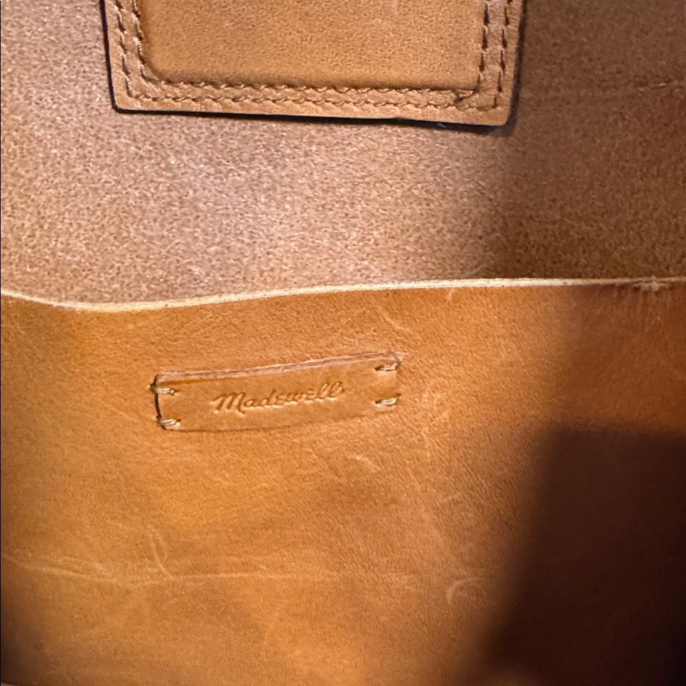Madewell Tan Leather Shoulder Bag - Picture 5 of 8